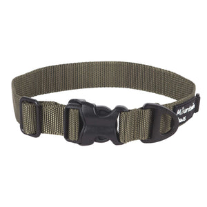 Extra Tough Dog Collar, Medium, Olive - Mountain Paws