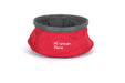 Collapsible Dog Water Bowl, Red - Mountain Paws