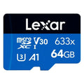 Lexar micro SD kort - 64GB