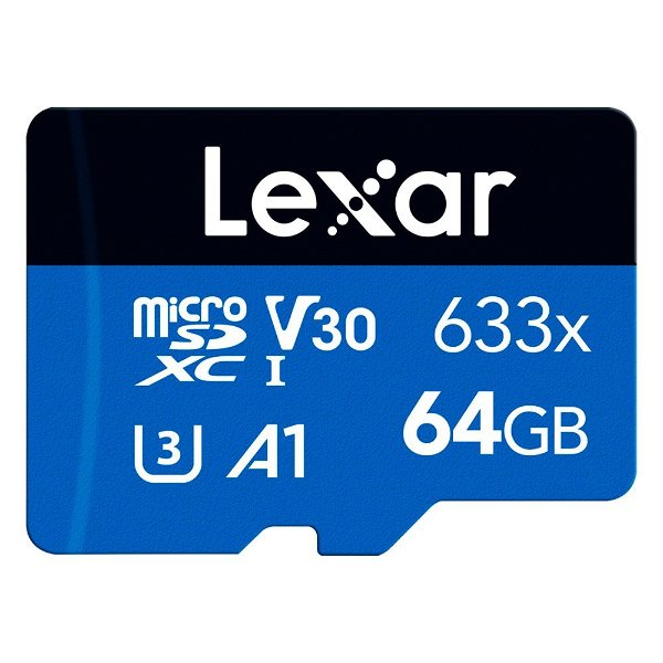 Lexar micro SD kort - 64GB