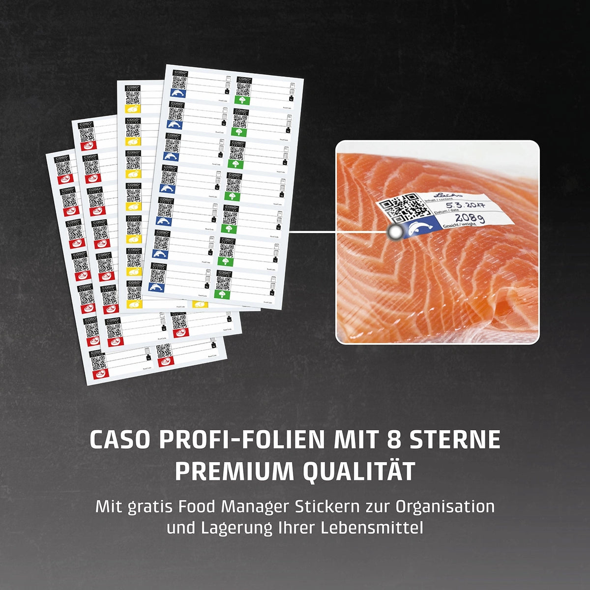 Caso Folierulle 40x1000cm 1Stk - 150 my
