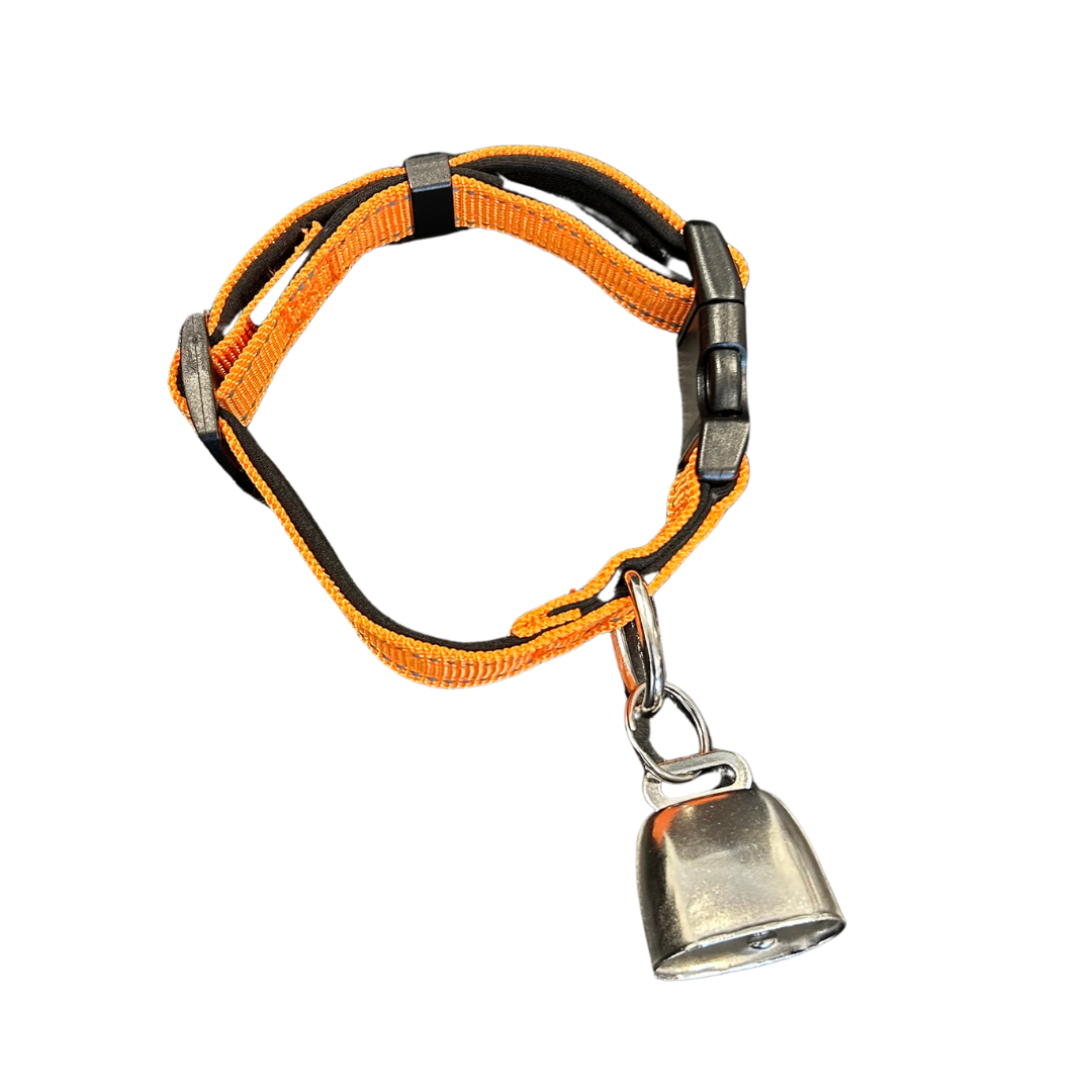 Hundehalsbånd med klokke - HuntElite
