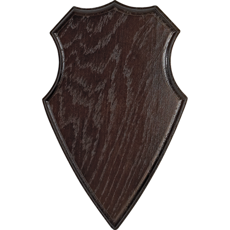 Bukkeplade mørkt træ - Seeland 21 x 13 cm