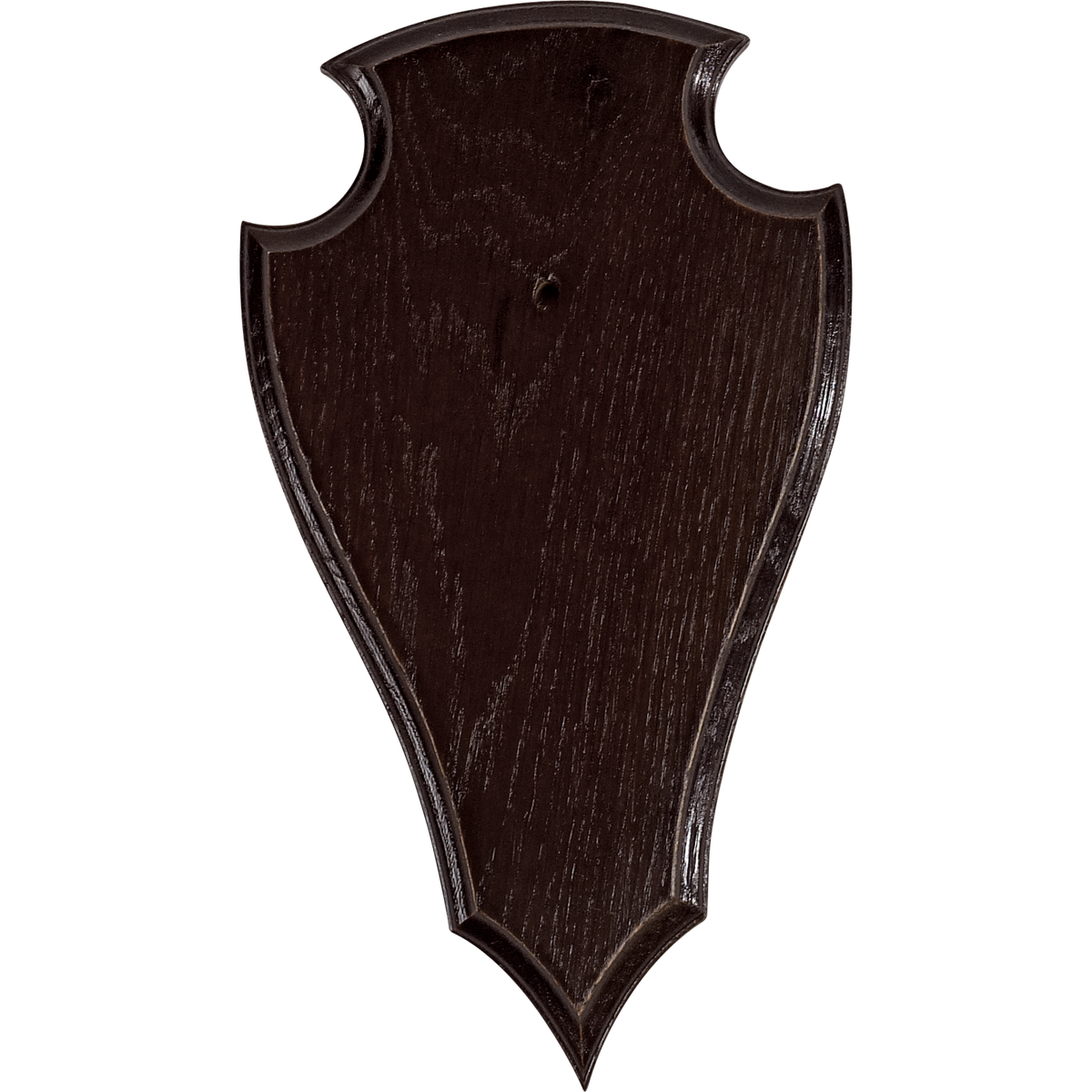 Bukkeplade mørkt træ - Seeland 23 x 13 cm