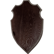 Hjorteplade mørkt træ 40 x 24 cm – Seeland