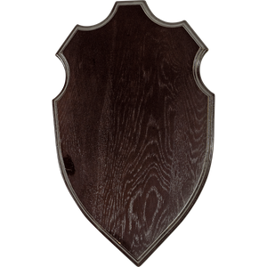 Hjorteplade mørkt træ 40 x 24 cm – Seeland