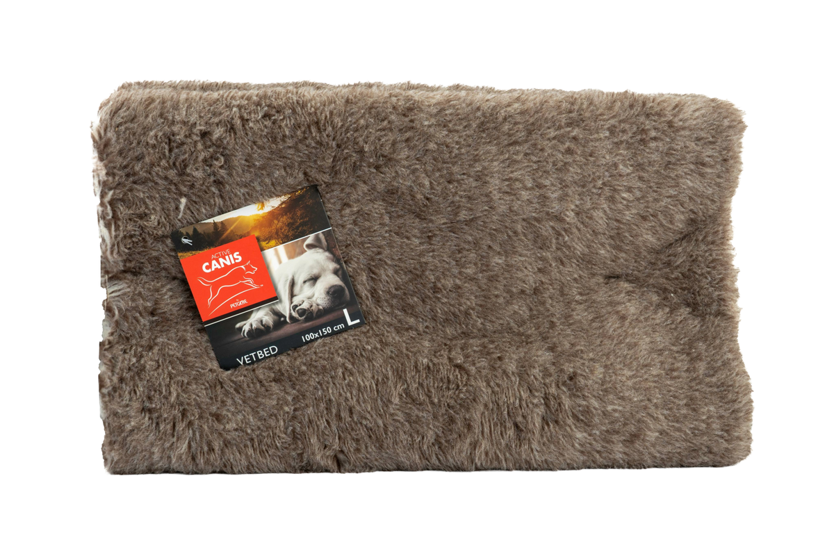 Vetbed 100x150cm, Large, Brown