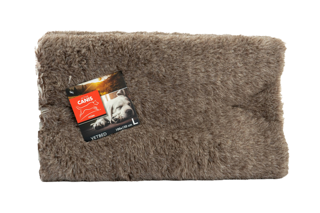 Vetbed 100x150cm, Large, Brown