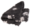 Vetbed 100x150cm, Large grey with paws