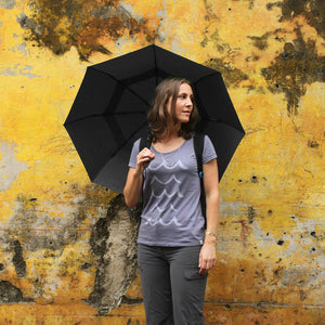 Trek Umbrella, Medium, Purple - Life Venture