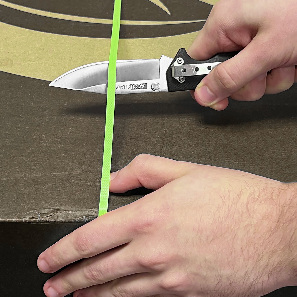 AccuSharp Foldekniv sort