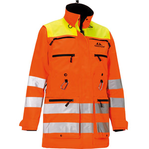 Dog Handler Nicco Pr Hunting Jacket Orange Neon - Swedteam