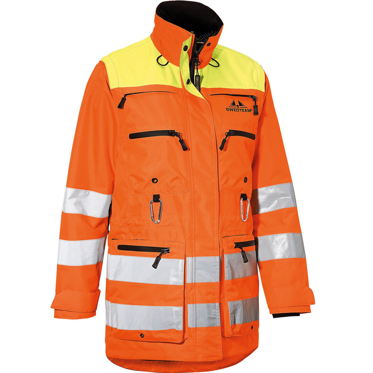 Dog Handler Nicco Wo Hunting Jacket Orange Neon - Swedteam