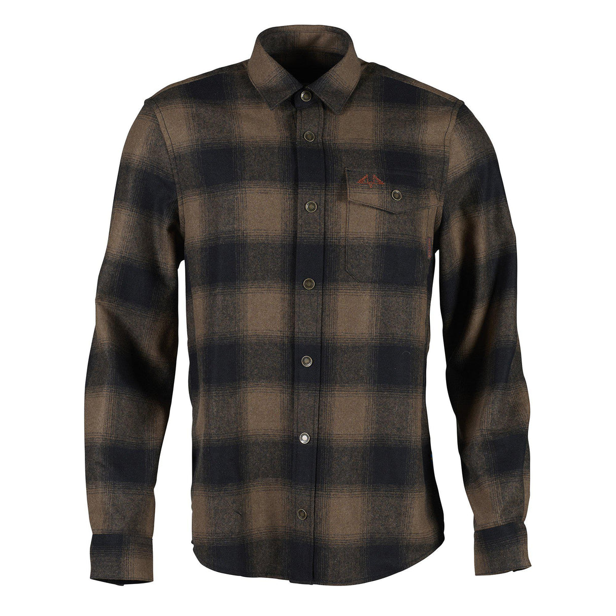 Lynx Wool Shirt - Dark Sand - Swedteam