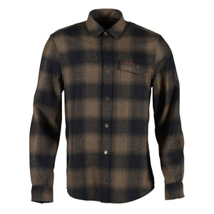 Lynx Wool Shirt - Dark Sand - Swedteam