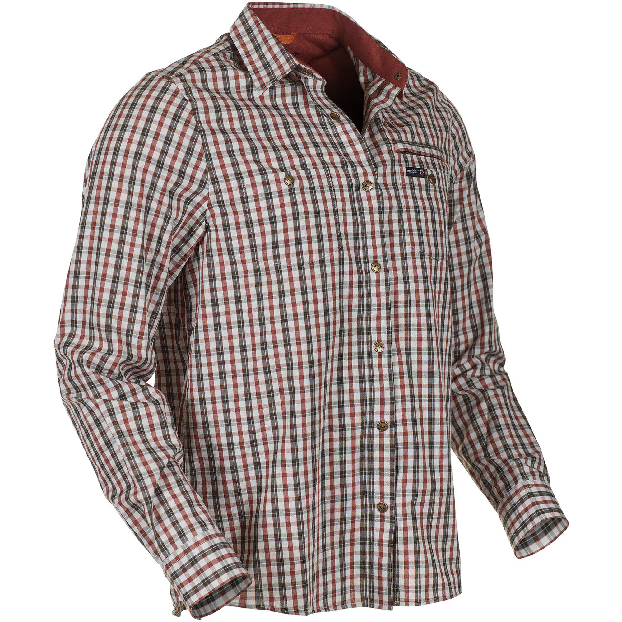 Str. 36 - Lynx Women Antibite Shirt - Dark Orange - Swedteam - Ombytningsvare