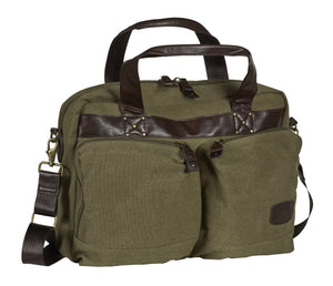 Crest Briefcase Bag Ivy Green - Swedteam