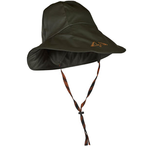 Crest Rain Hat Rain Gear - Swedteam Green - Swedteam