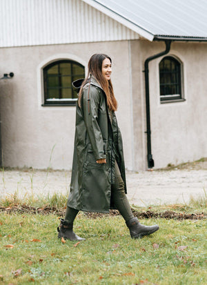 Crest Rain Coat - Rain Gear Swedteam Green - Swedteam