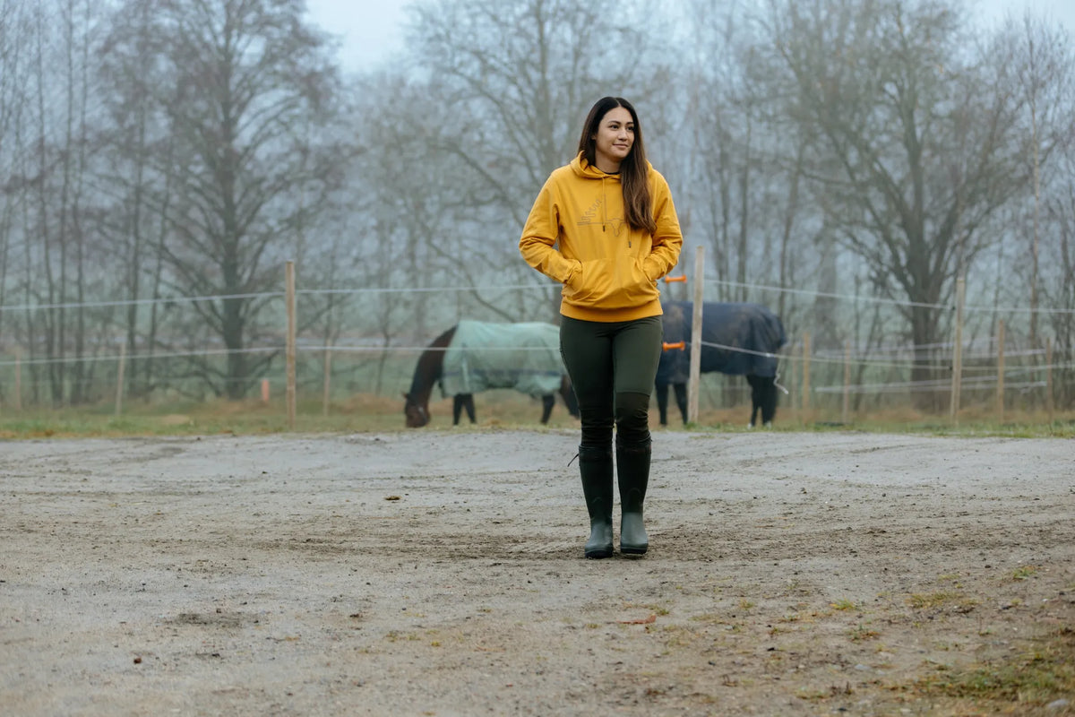 Ultra Hoodie - Sweater Yellow - Swedteam