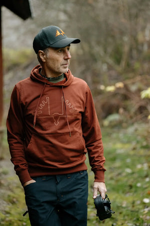 Ultra Hoodie - Sweater Dark Orange - Swedteam