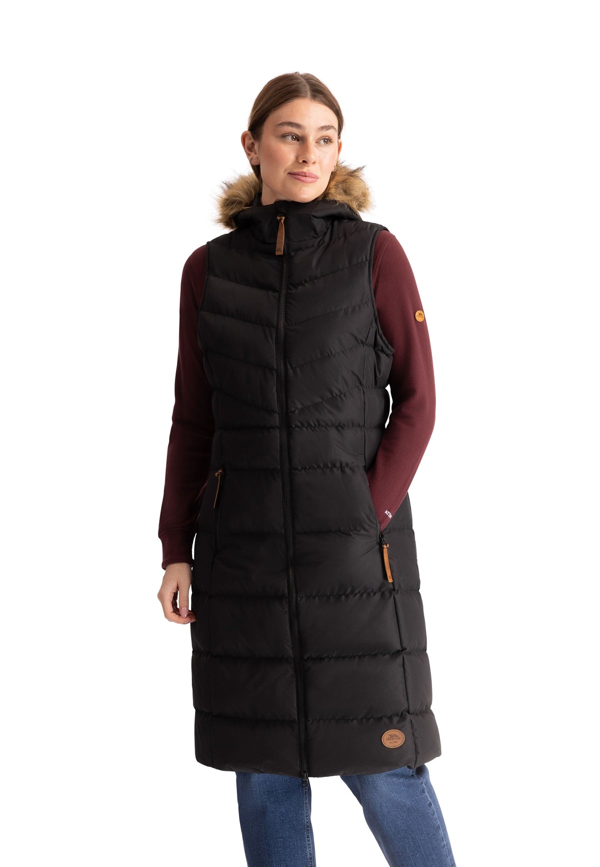 Str. L - Audrey Gilet - Black - Trespass - Ombytningsvare
