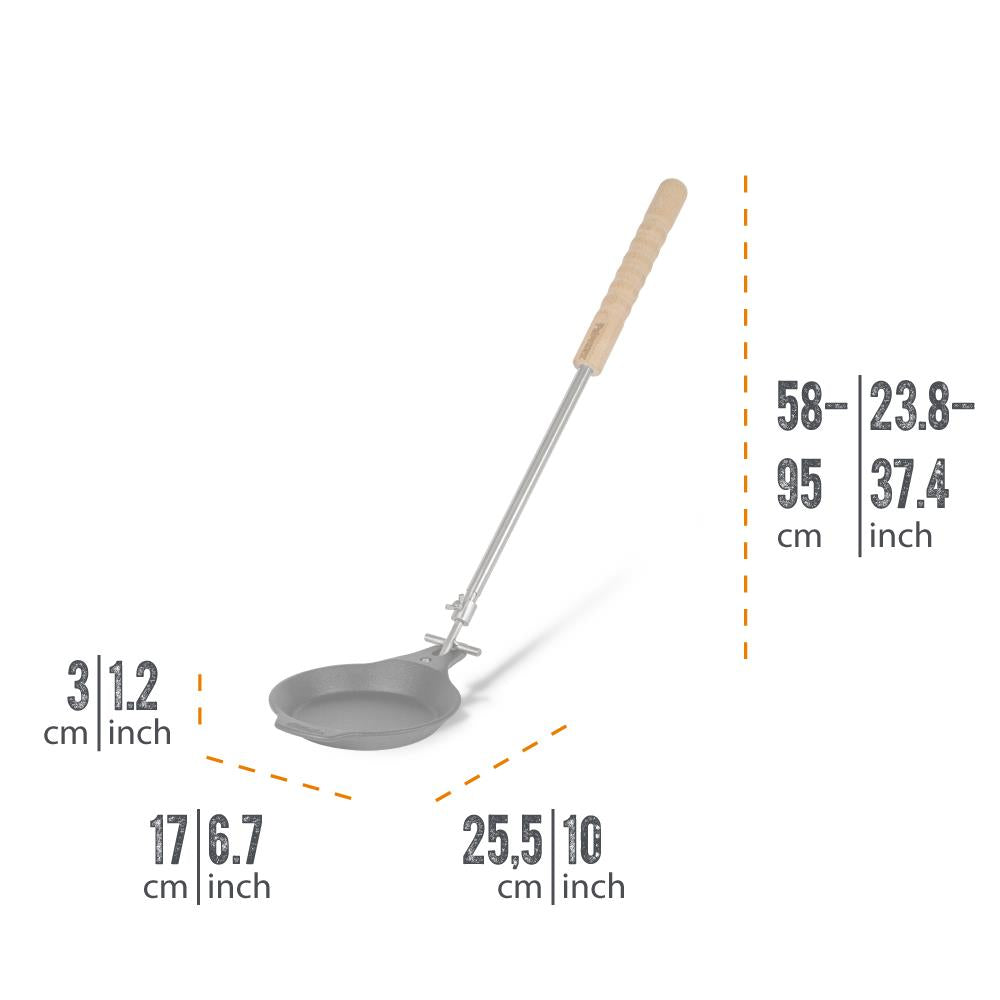 Cast-Iron Campfire Skillet - Petromax