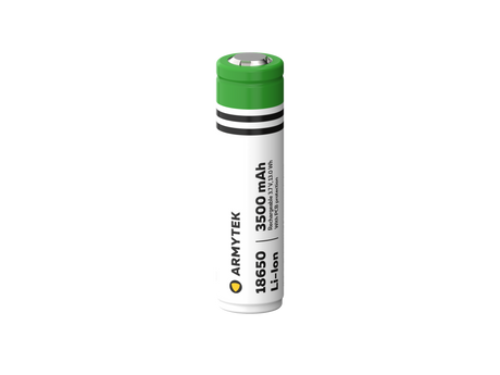 Armytek 18650 Li-Ion 3500mAh battery / Protected / Rechargeable