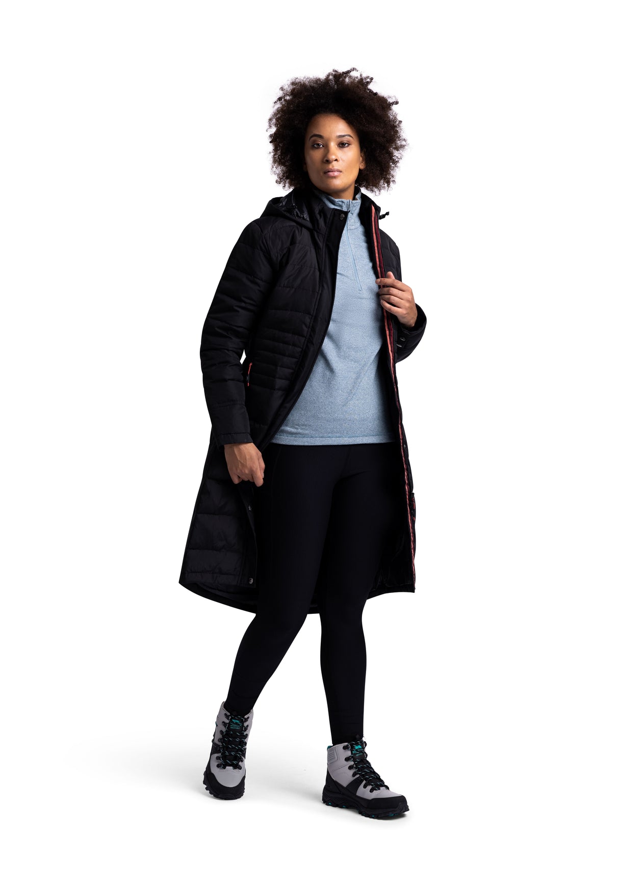 Bitsy- Female Down Jacket - Black - Trespass