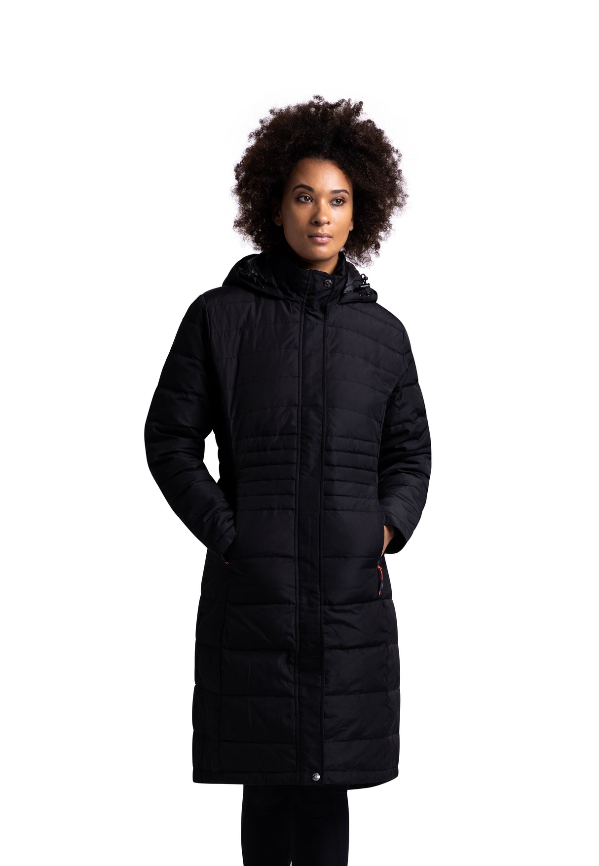 Bitsy- Female Down Jacket - Black - Trespass