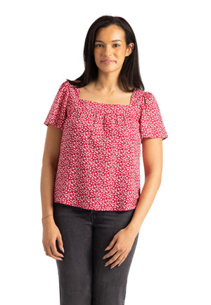 Bliss - Claret Print - Trespass