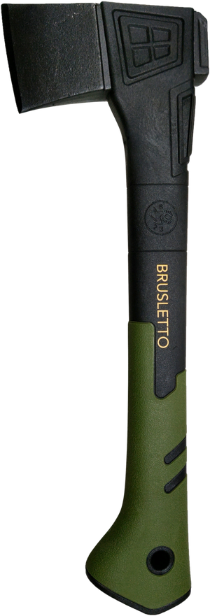 Øks Kikut 36 cm Black/Green L - Brusletto