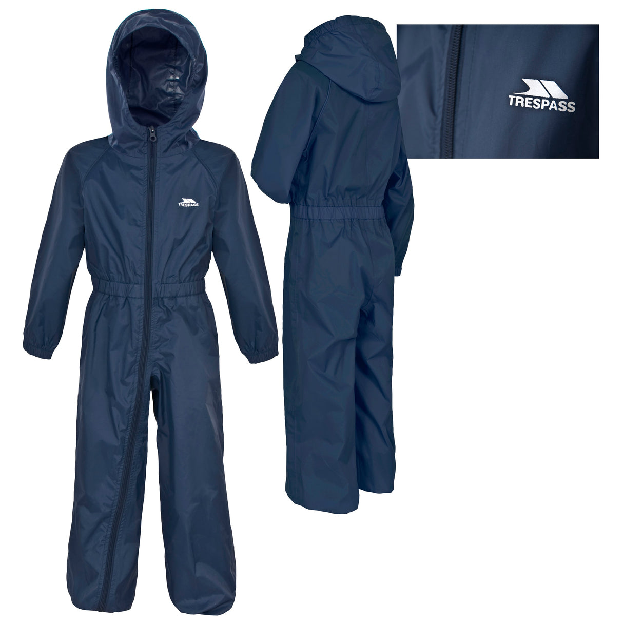 Button - Navy Blue - Trespass