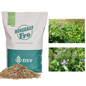 Blomster- & Bestøverbrak med græs, 10 kg 2