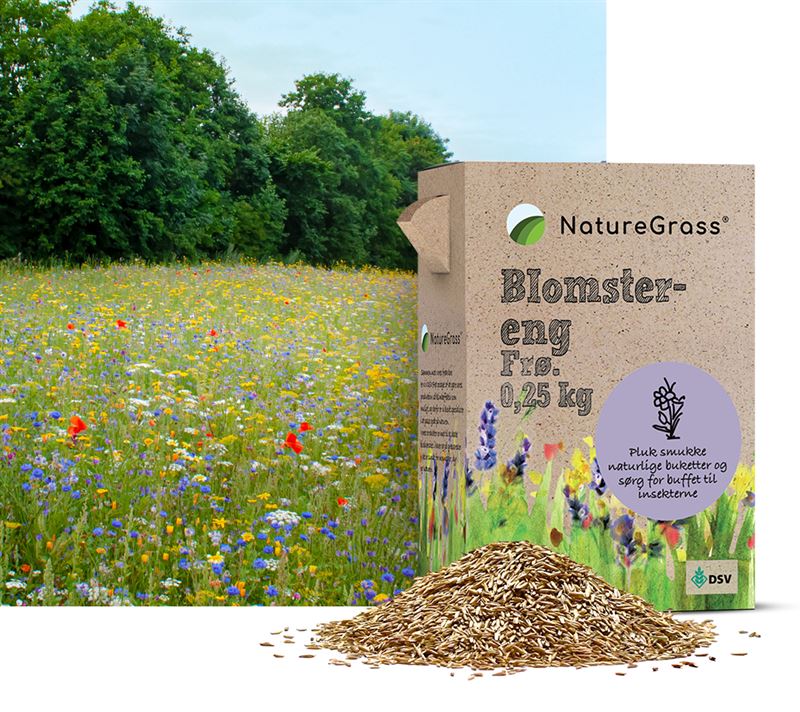Natur Blomstereng, 0,25 kg Æske