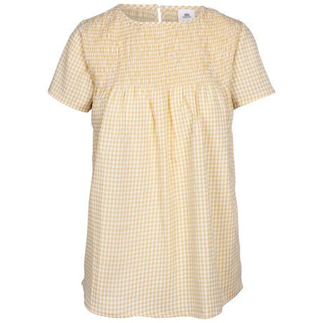 Candice - Pale Maize Gingham - Trespass