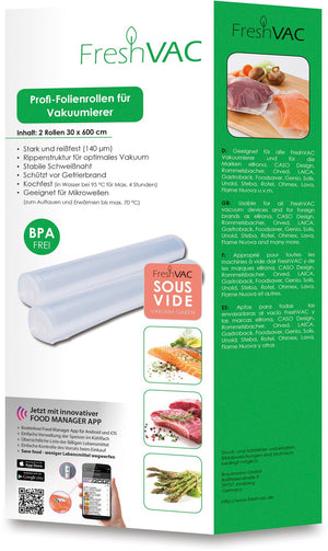 FreshVAC Pro folieruller 30x600 cm