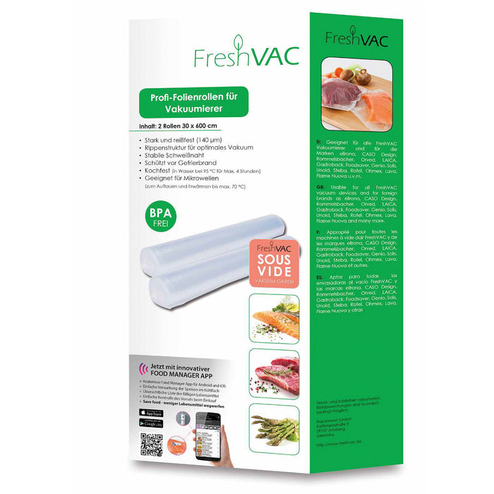 FreshVAC Pro folieruller 30x600 cm