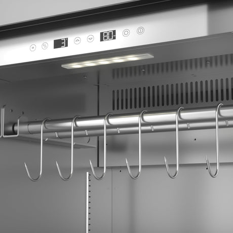 Caso DryAged Master - 380 Pro, kødmodningsskab, 380L, Rustfrit stål