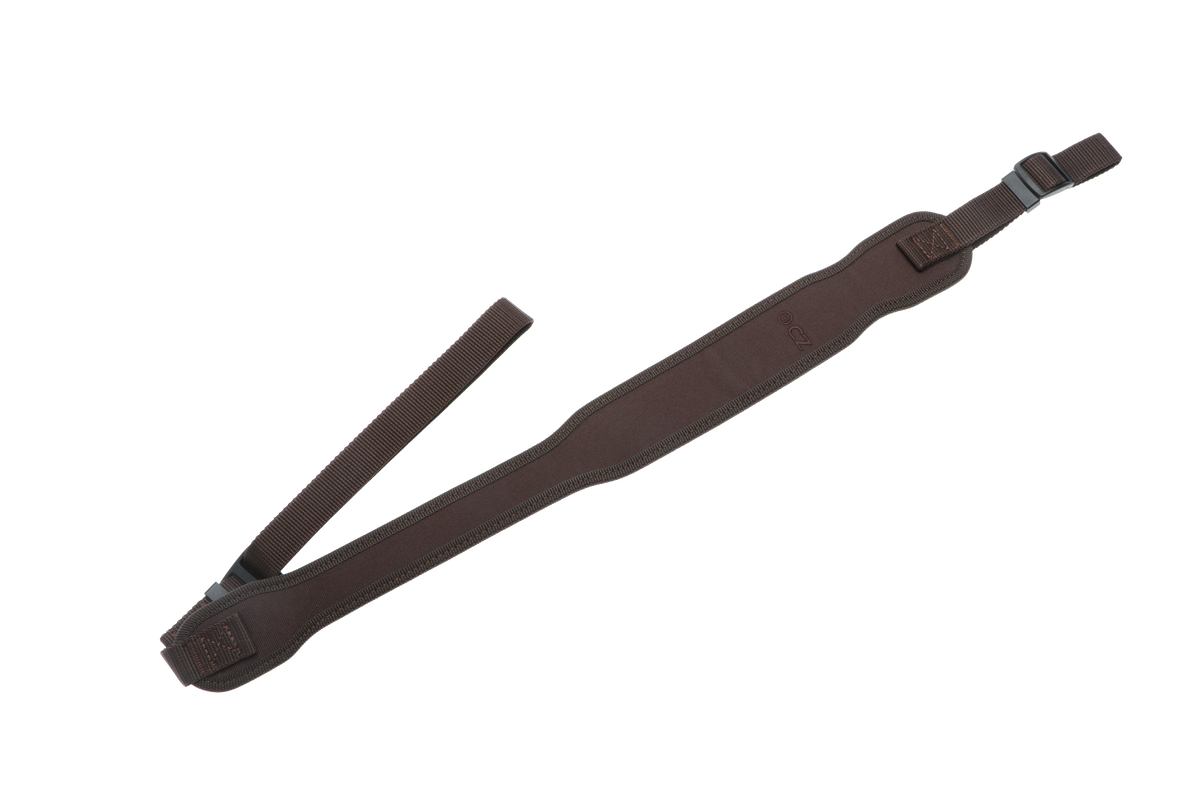 CZ-riffelrem - Brun Nylon/gummibelægning