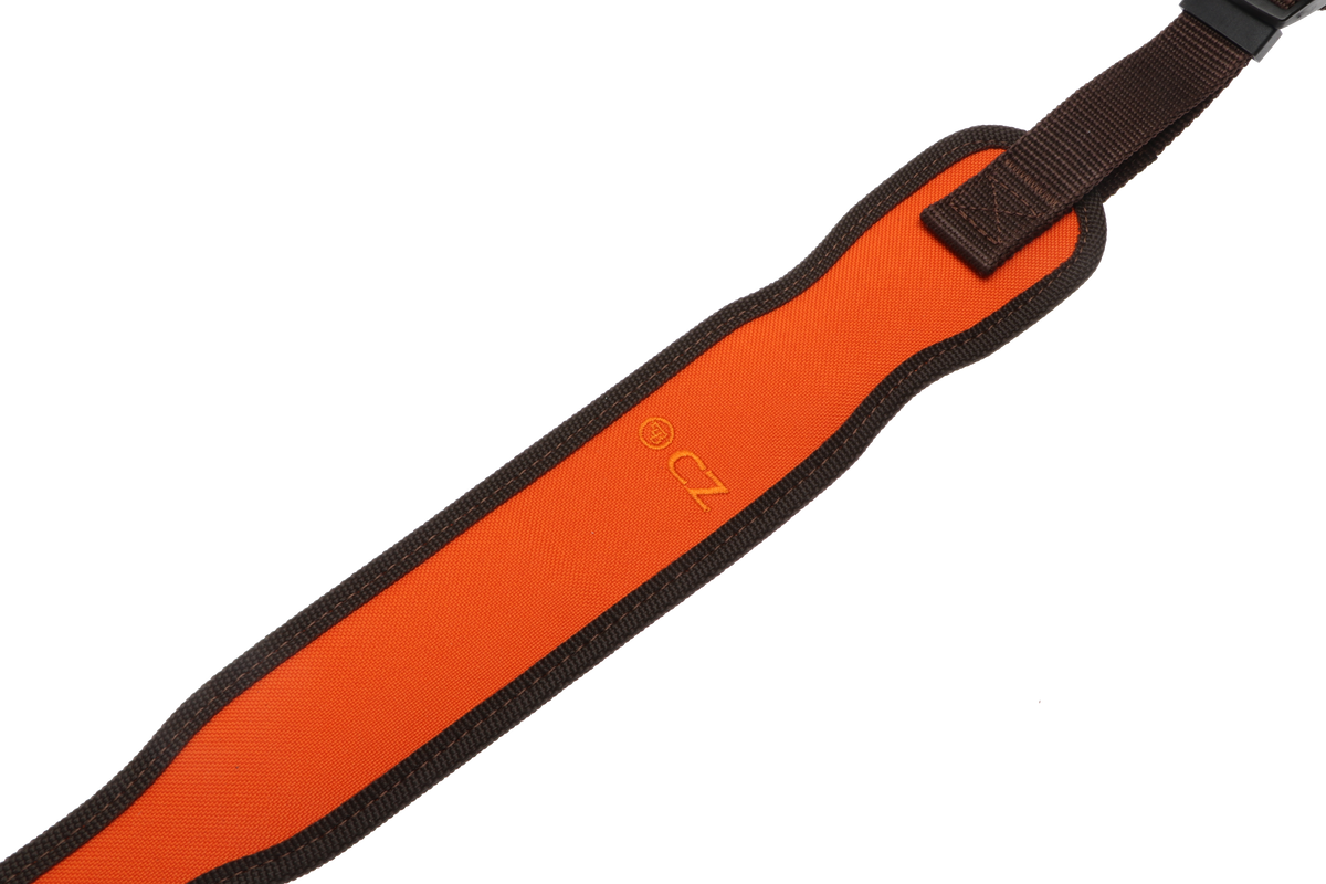 CZ-riffelrem - Orange Nylon/gummibelægning