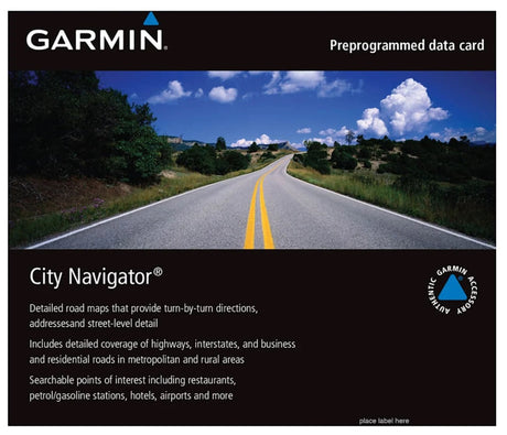 City Navigator Europe NTU kort