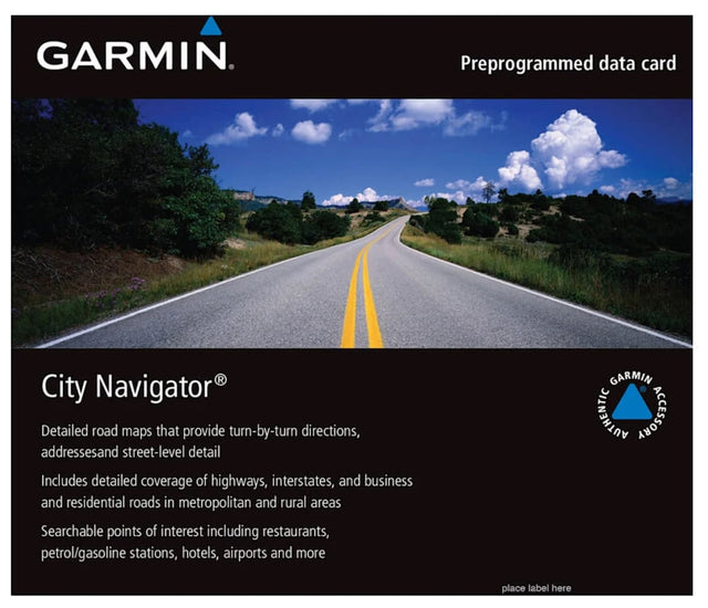 City Navigator Europe NTU kort
