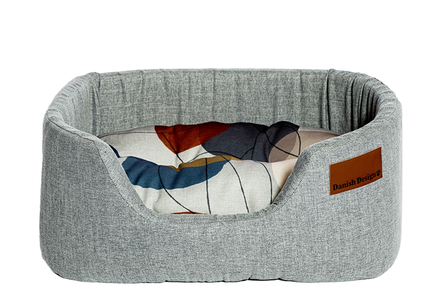 Colour Block Silver Lux Slumber Bed M