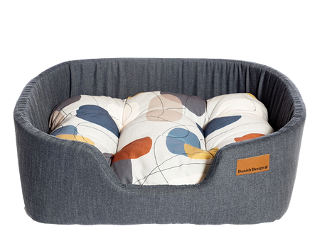 Colour Block Steel Lux Slumber Bed M