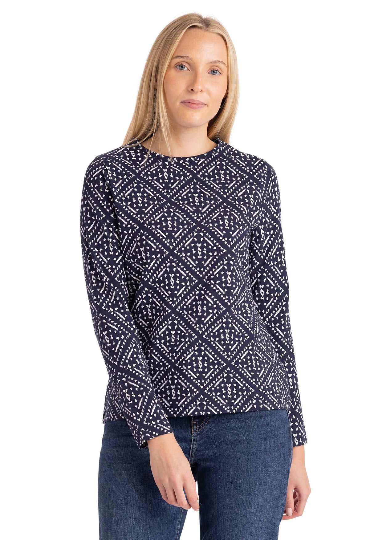 Daniela - Navy Print - Trespass