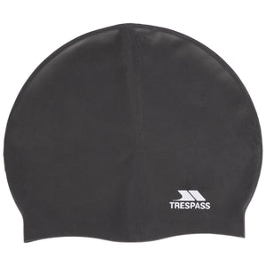 Denon- Unisex Swimming Cap - Black - Trespass