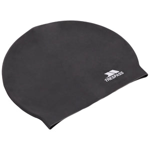 Denon- Unisex Swimming Cap - Black - Trespass