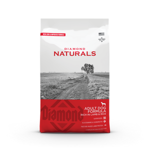 Diamond Naturals Adult Dog Lamb & Rice 15 kg — 2 sække