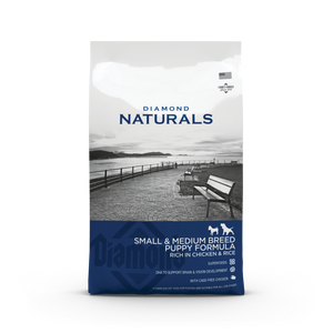 Diamond Naturals Small & Medium puppy chicken & Rice 15 kg — 2 sække